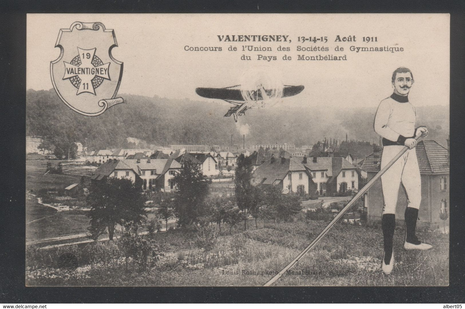 25 - Valentigney - Concours De L'Union Des Sociétés De Gymnastique - Août 1911 - Valentigney