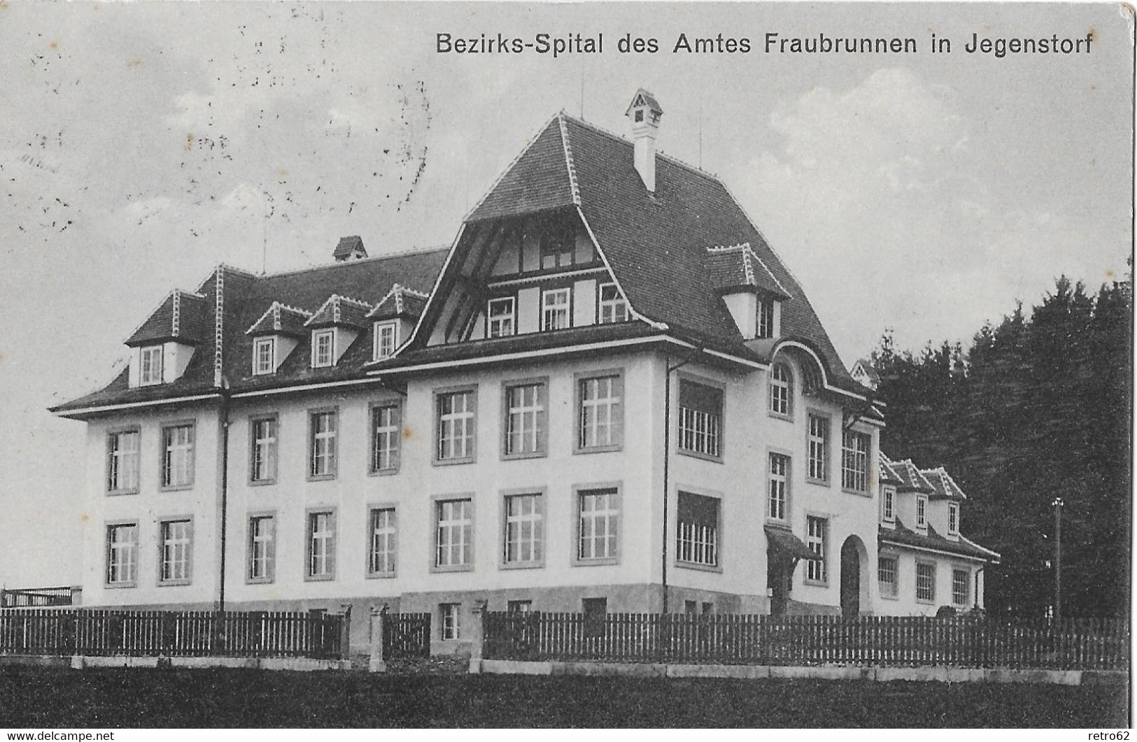 JEGENSTORF → Bezirks-Spital Des Amtes Fraubrunnen Anno 1926 - Fraubrunnen