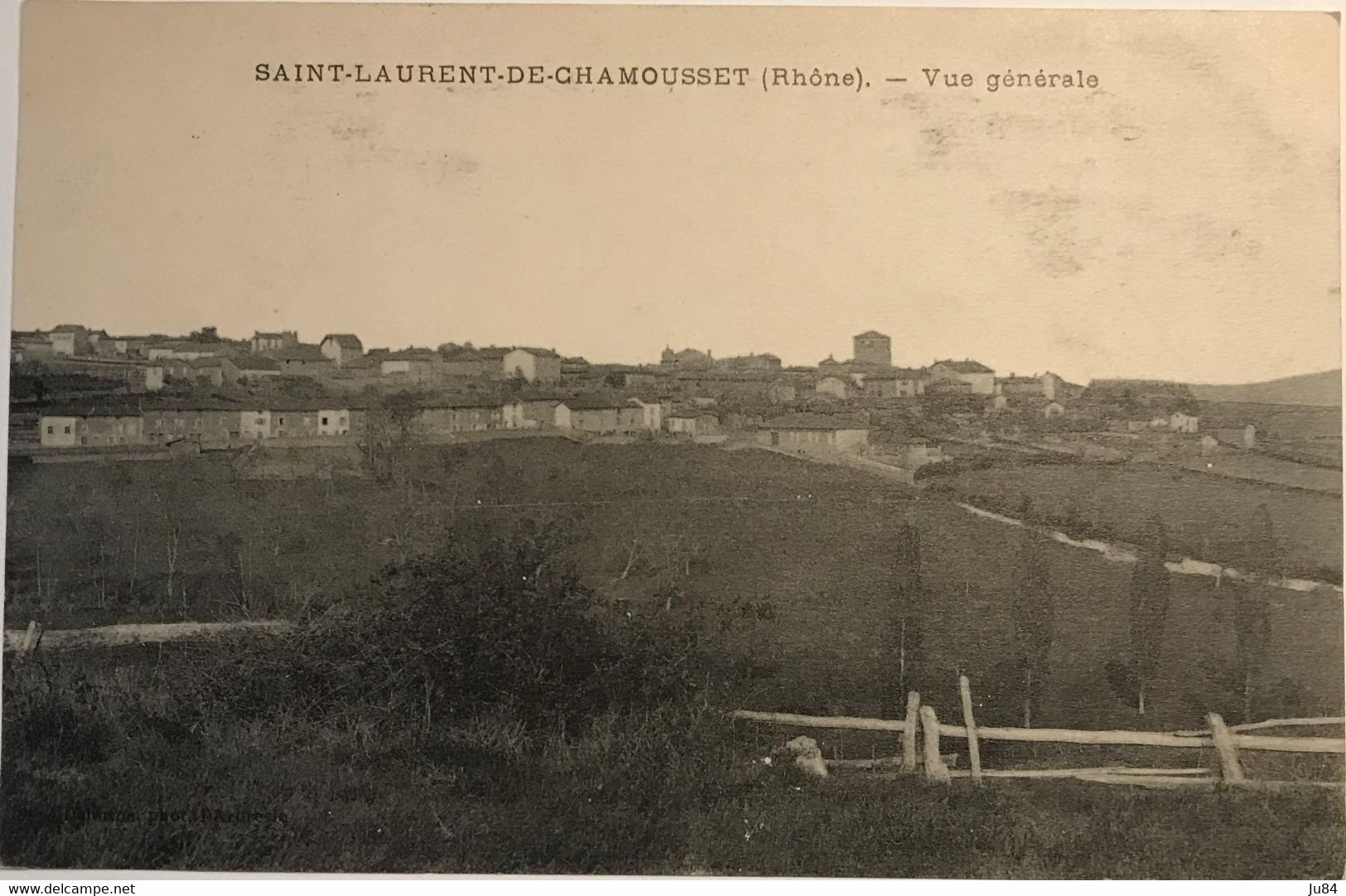 Rhône - Saint-Laurent-de-Chamousset - Vue Générale - Carte Postale - Saint-Laurent-de-Chamousset