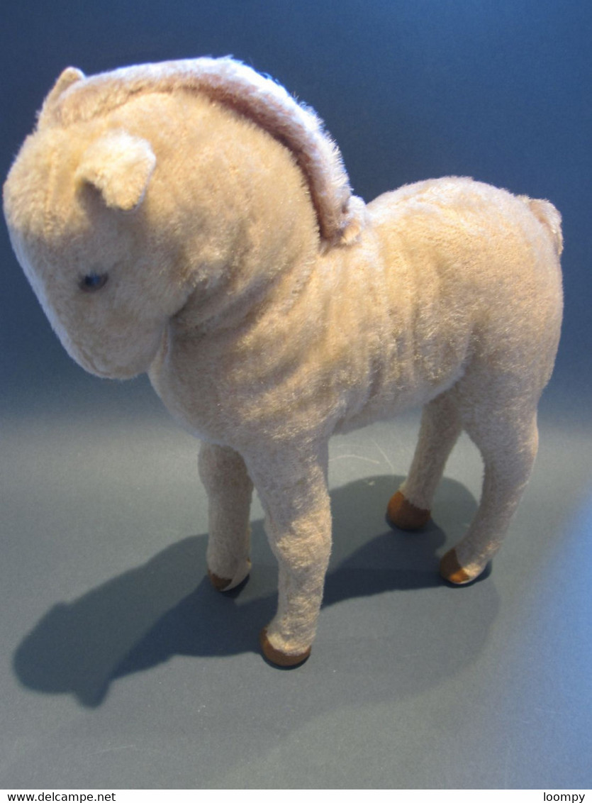 Cheval / Poulain Steiff Peluche Ancienne Hauteur ±32 Cm. TB état! Pferd Horse - Steiff Animals