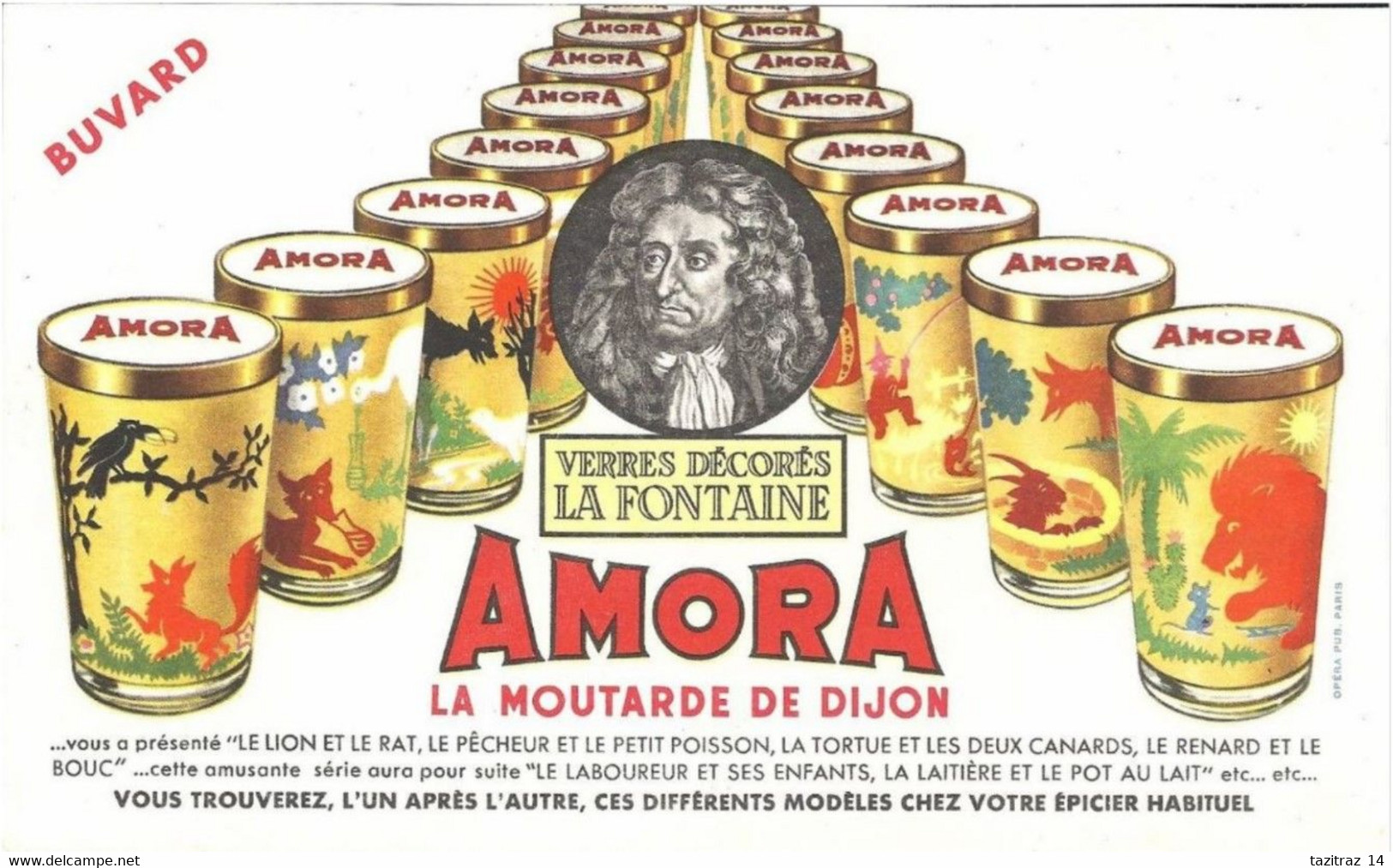 AMORA Verres Décorés LA FONTAINE - Senf