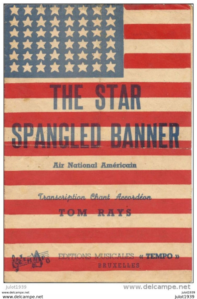 U.S.A. ..--  THE STAR SPANGLED BANNER ..-- 4 Scans . TOM RAYS . - Autres & Non Classés