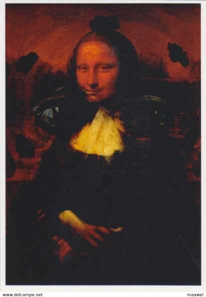 Cpm 1741/700 ERGON - Mona Lisa La Joconde - Tête - Visage - Illustrateurs - Illustrateur - Ergon
