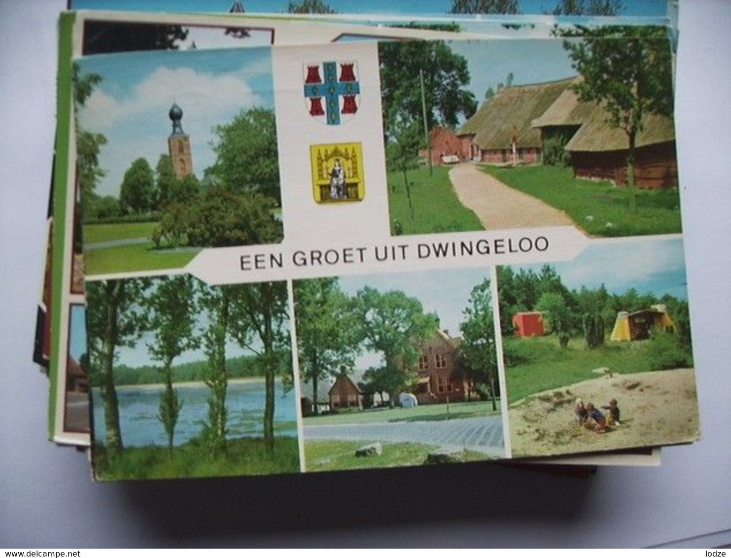 Nederland Holland Pays Bas Dwingeloo Met Oude Boerderij - Dwingeloo