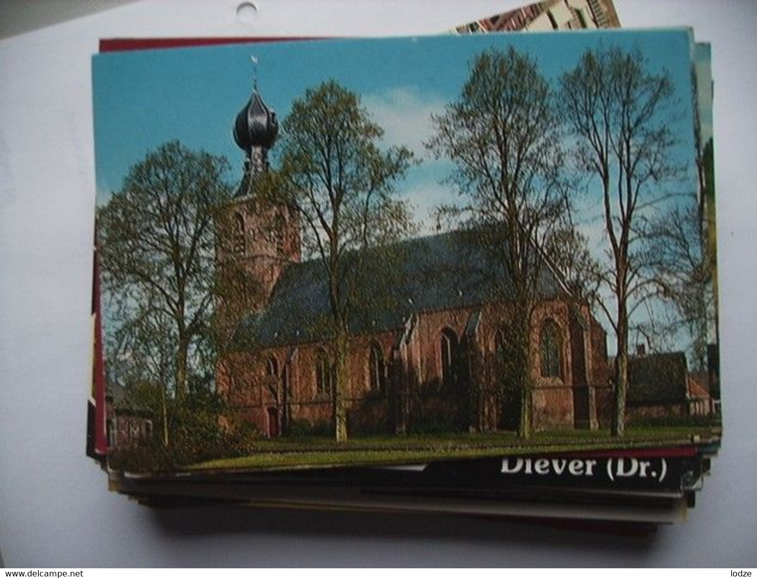 Nederland Holland Pays Bas Dwingeloo Met Karakteristieke Kerk - Dwingeloo