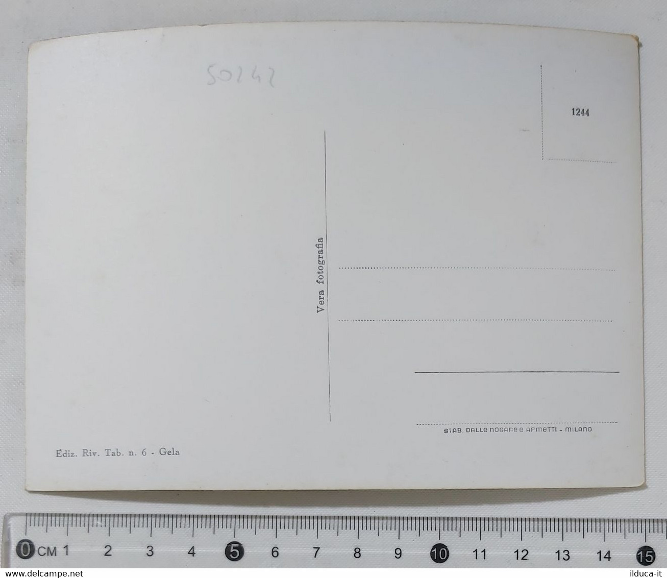 50242 Cartolina - Caltanissetta - Gela - Palazzo Di Città - Gela