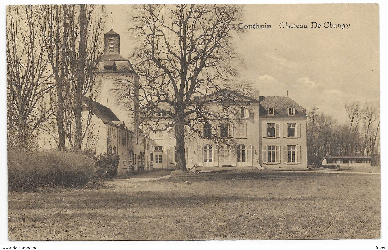 - 1752 -    COUTHUIN Chateau De Changy - Héron