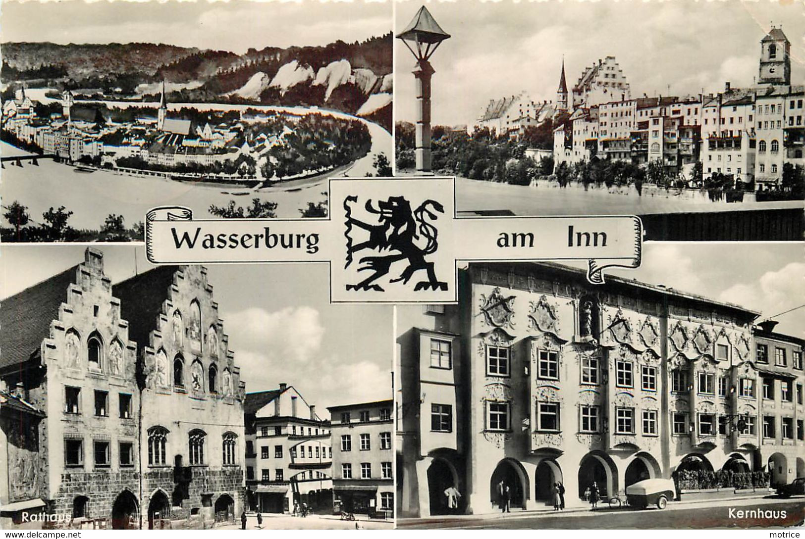 WASSERBURG AM INN - Carte Multi-vues. - Wasserburg (Inn)