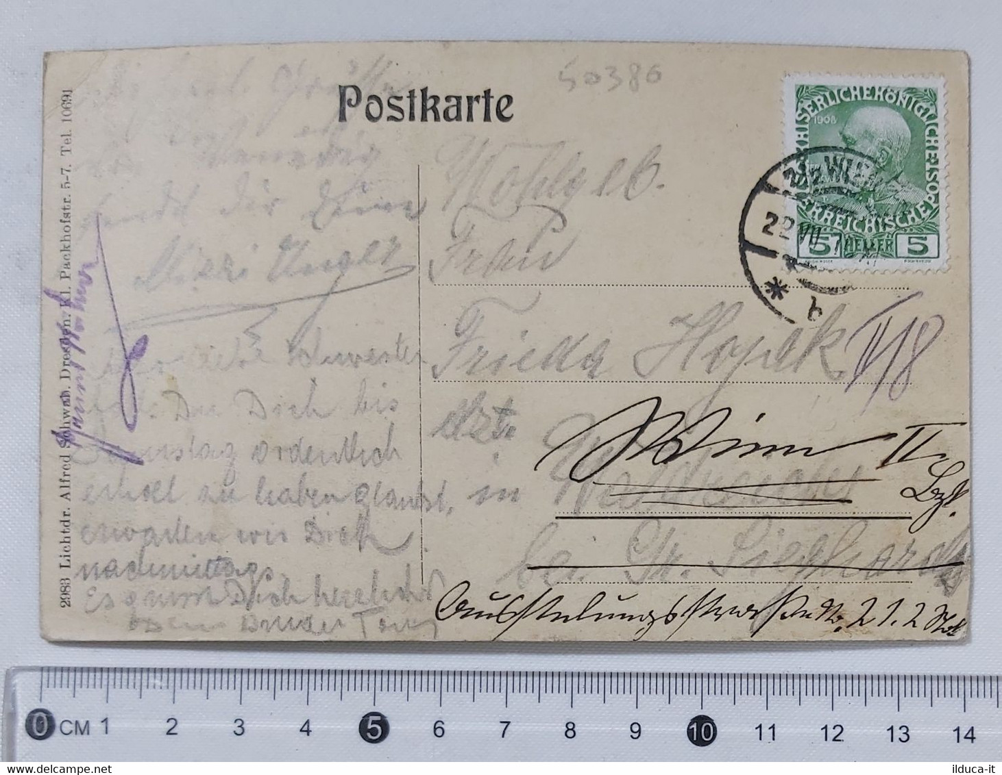 50386 Cartolina - Original Truderinger Bauernkapelle (Orchestra) VG 1916? Germania - Collezioni E Lotti