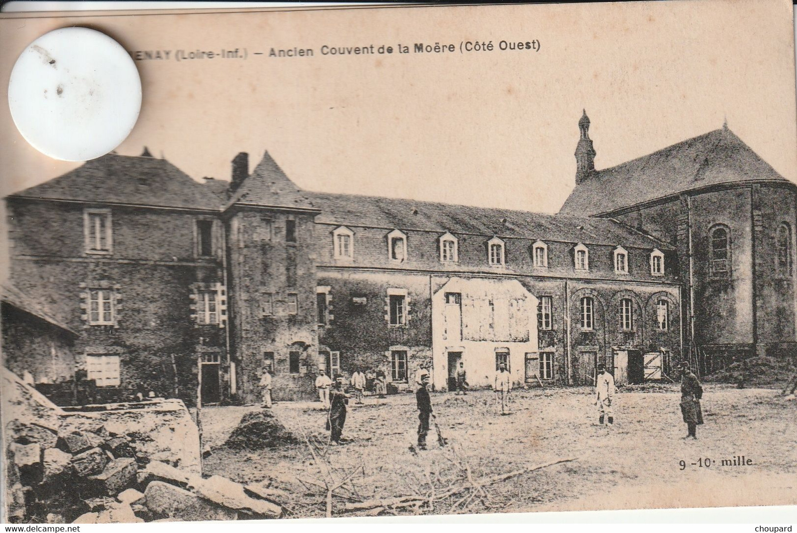 44 - Carte Postale Ancienne  De  SAVENAY  Ancien Couvent De La Moere  ( Sans Doute Un Carnet) - Savenay