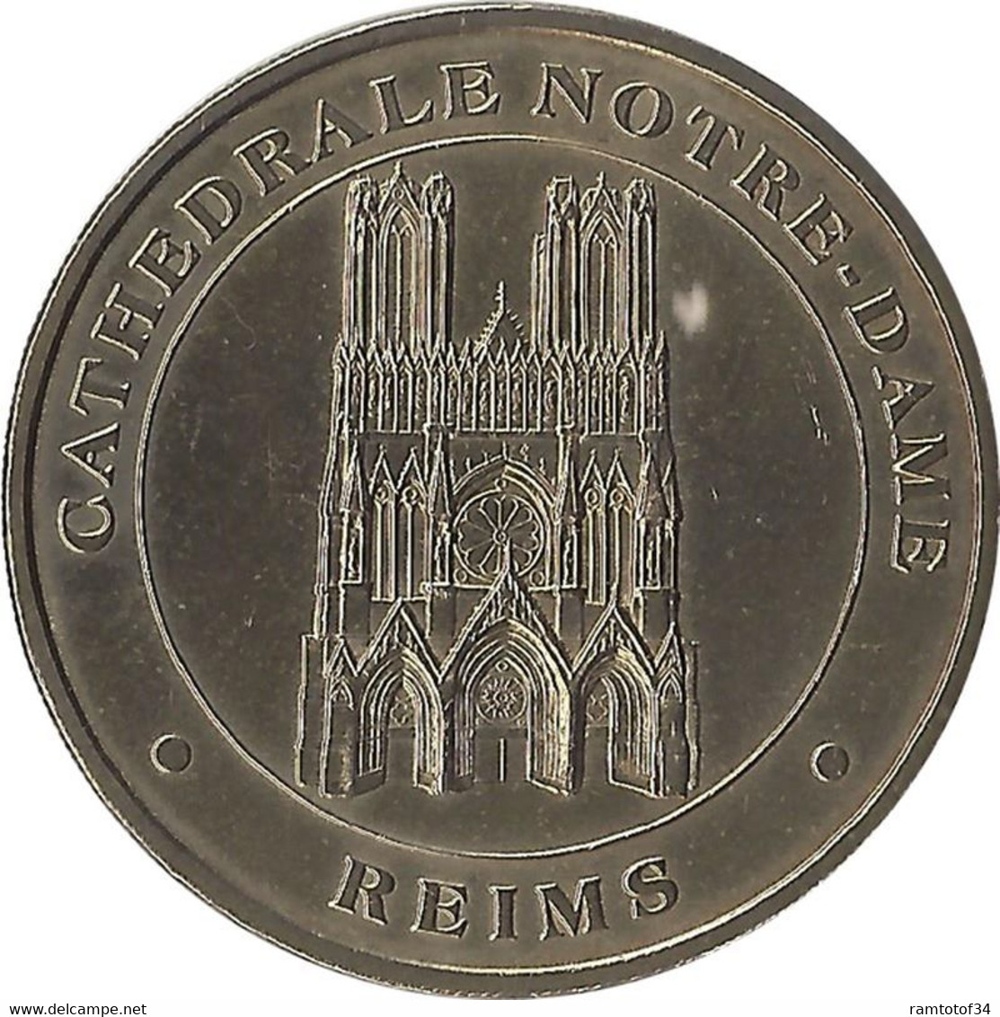 2005 MDP117 - REIMS - Cathédrale Notre Dame / MONNAIE DE PARIS - 2005