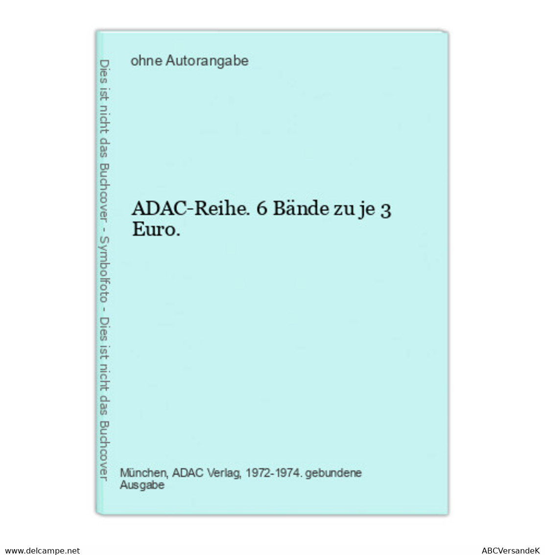 ADAC-Reihe. 6 Bände Zu Je 3 Euro. - Transports