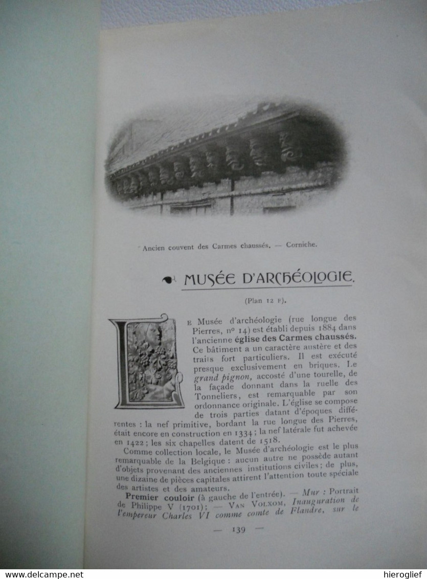 Extrait De GAND Guide Illustré MUSéE D'ARCHéOLOGIE Par Alfons Van Werveke Gent Museum Archeologie - Archeology