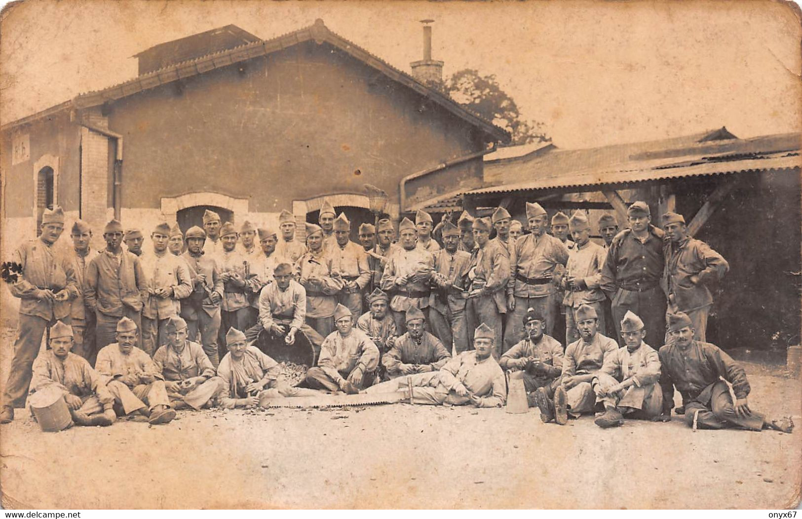 Carte Postale Photo Militaire Français METZ-57-Moselle-507 ème Régiment TANK-TANKISTE-Char De Combat- R.C.C-Soldat - Regimenten