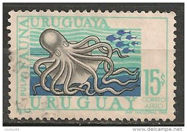 Timbres - Amérique - Uruguay - Aereo - Fauna Uruguaya - 1968 - 15 Pesos - - Uruguay