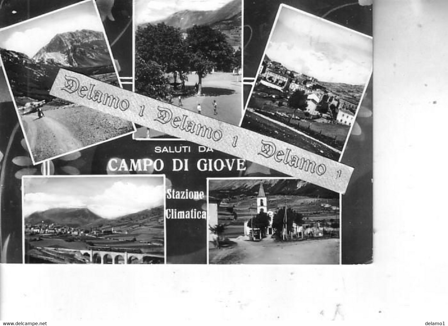 ABRUZZO -- AQUILA E PROV. -- CAMPO DI GIOVE -- STAZIONE CLIMATICA --- S  A  L  U  T  I ( 5 Vedute) - Avezzano