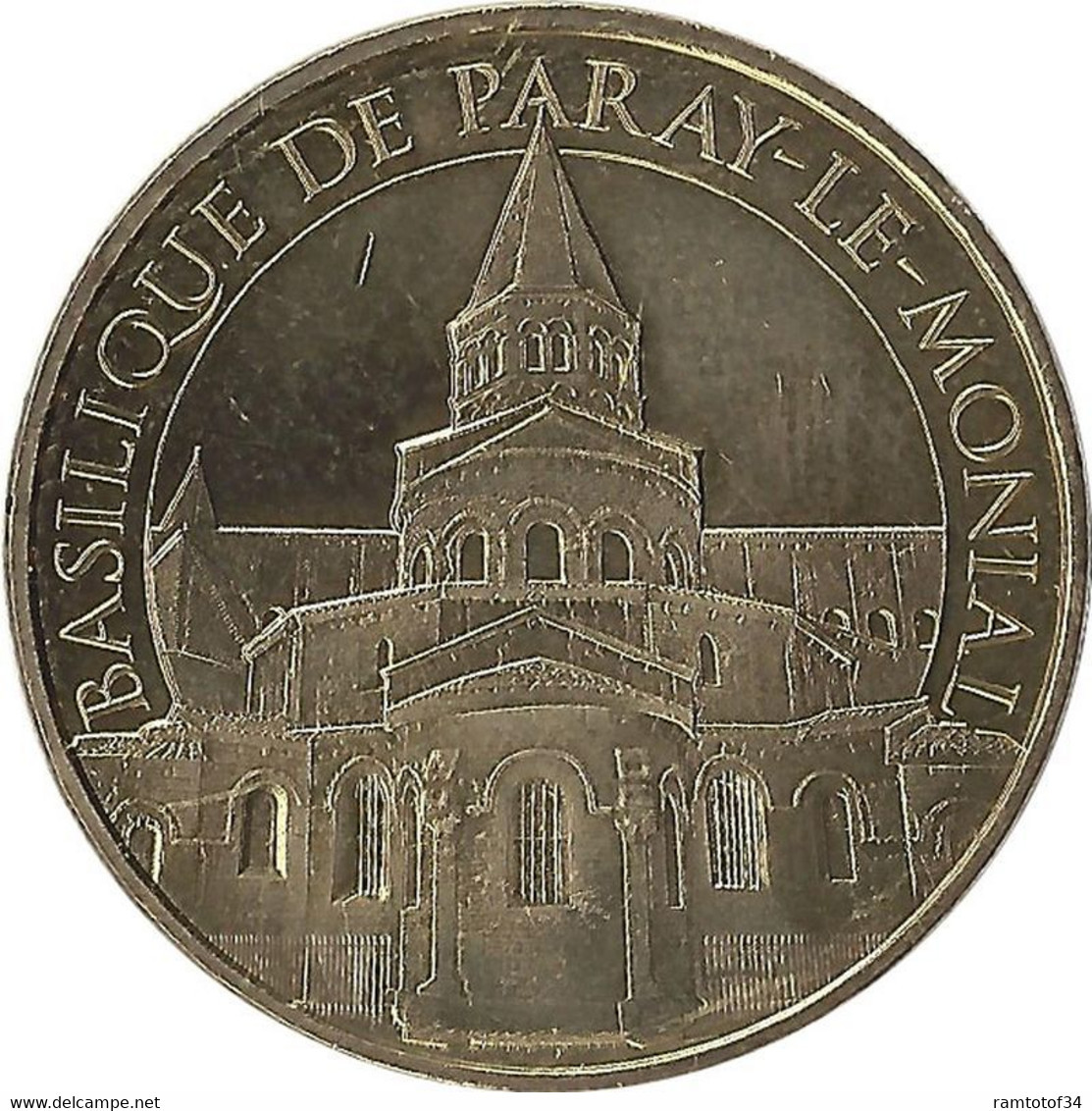 2017 MDP107 - PARAY-LE-MONIAL 2 - Le Chevet / MONNAIE DE PARIS - 2017