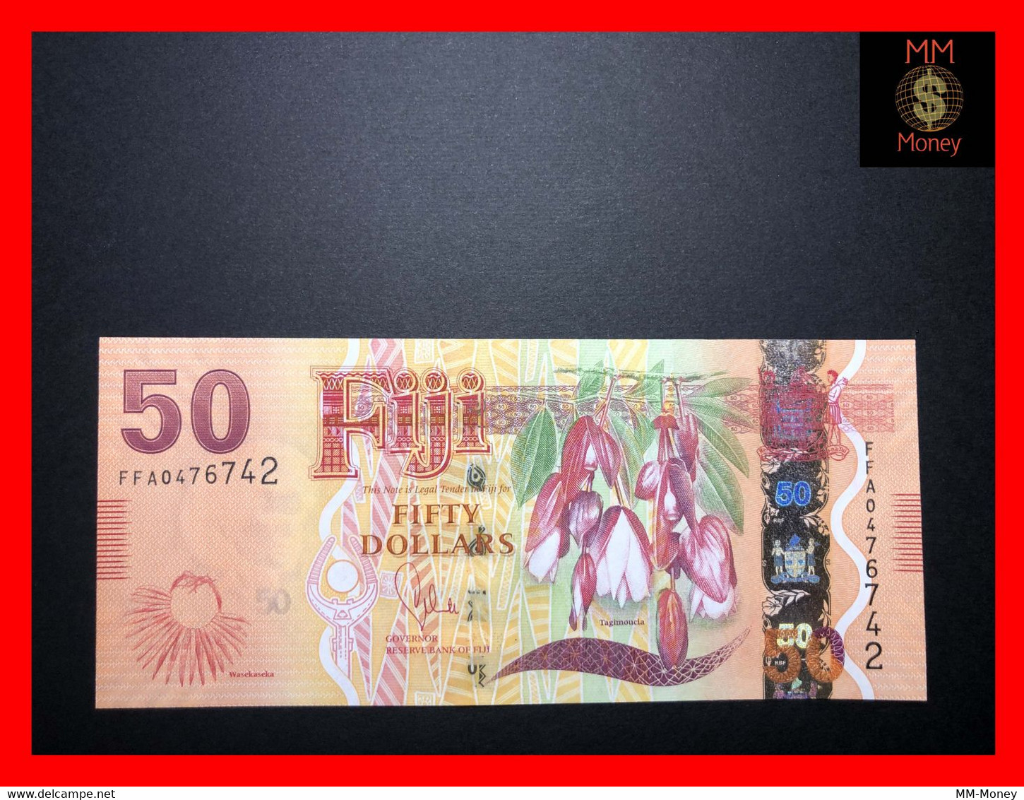 FIJI 50 $  2012  P. 118   UNC - Figi