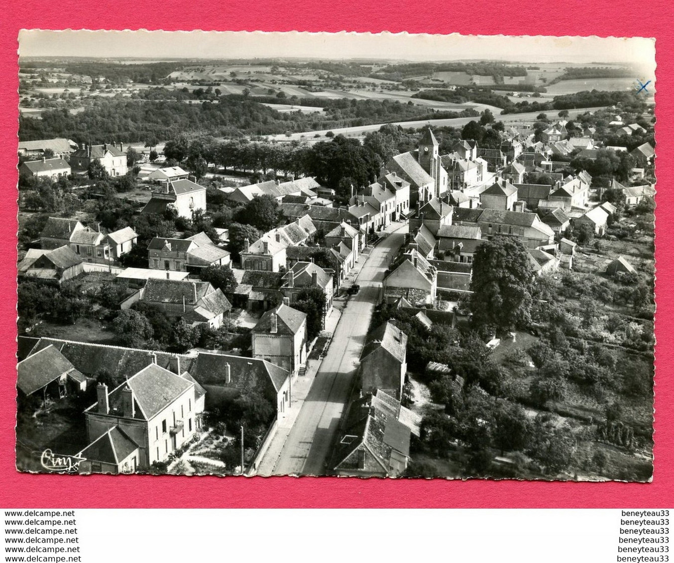 CP (Réf : Y300) EGRISELLES-le-BOCAGE  (89 YONNE) 65-2 A Vue Générale Aérienne - Egriselles Le Bocage