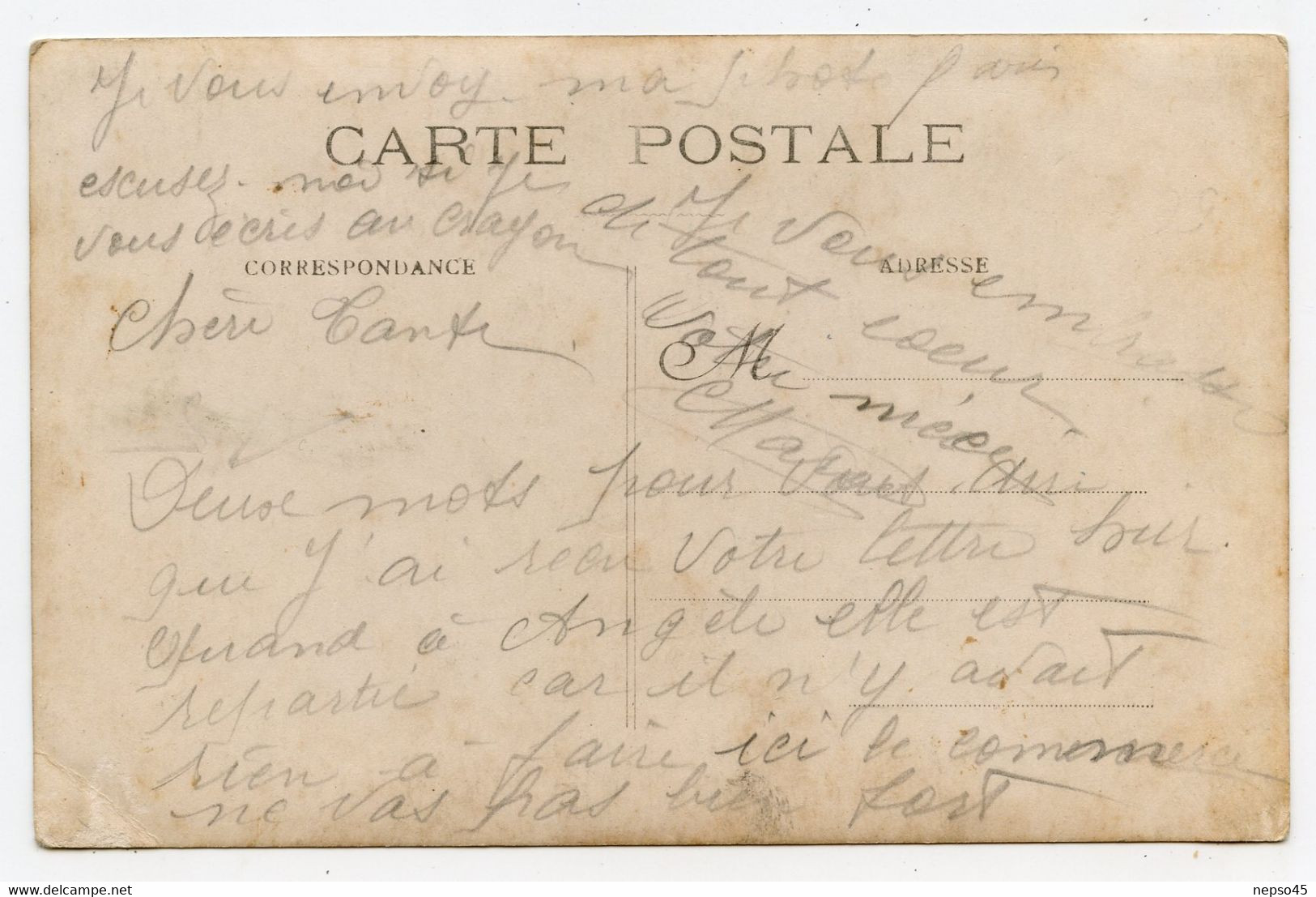 Carte Photo.commerce. épicerie. Alimentations.petit Chien Dans Les Bras D'une Employée.carte Animée. - Non Classés