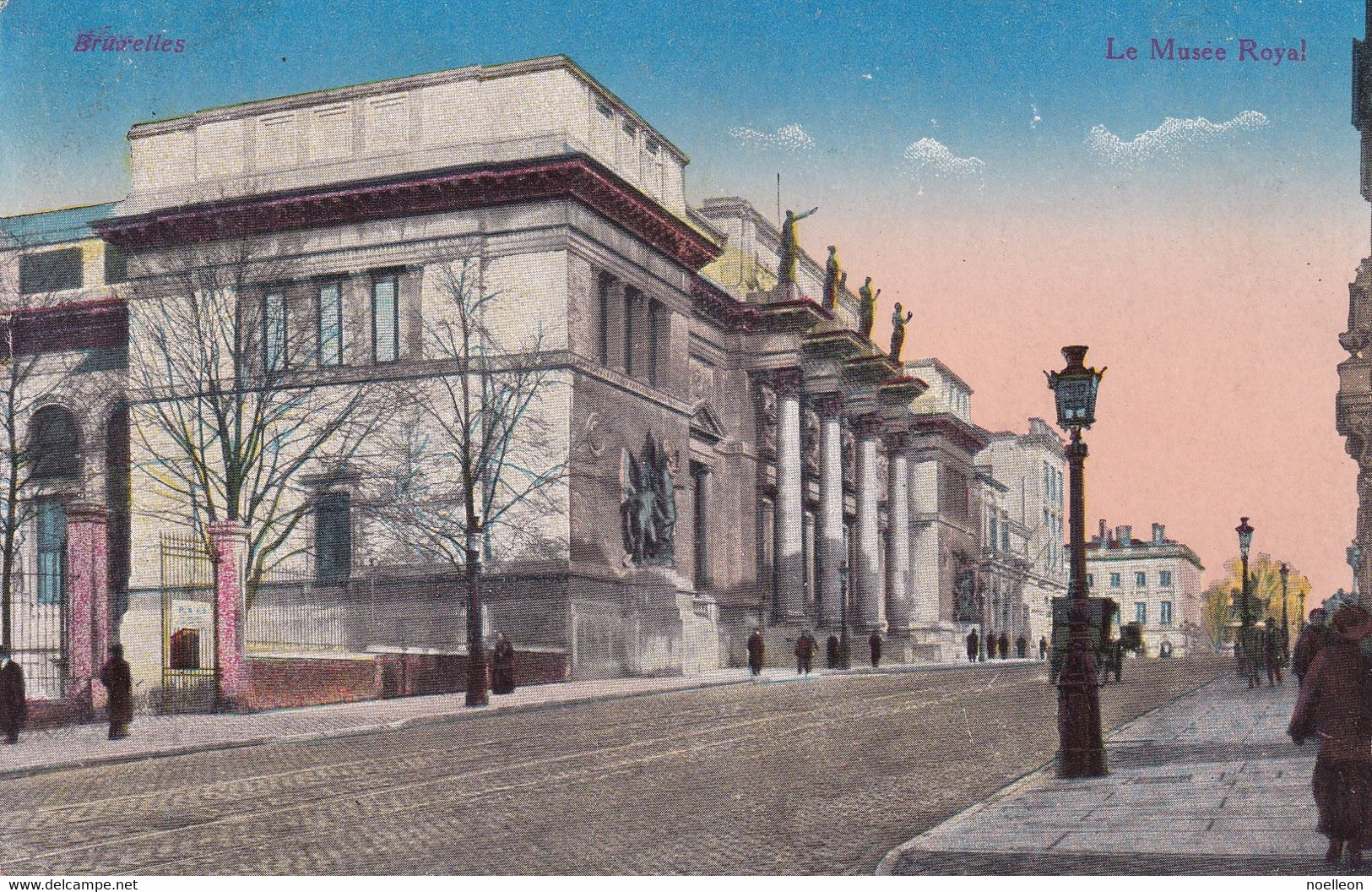 Bruxelles - Le Musée Royal (carte En Allemand) - German Occupation