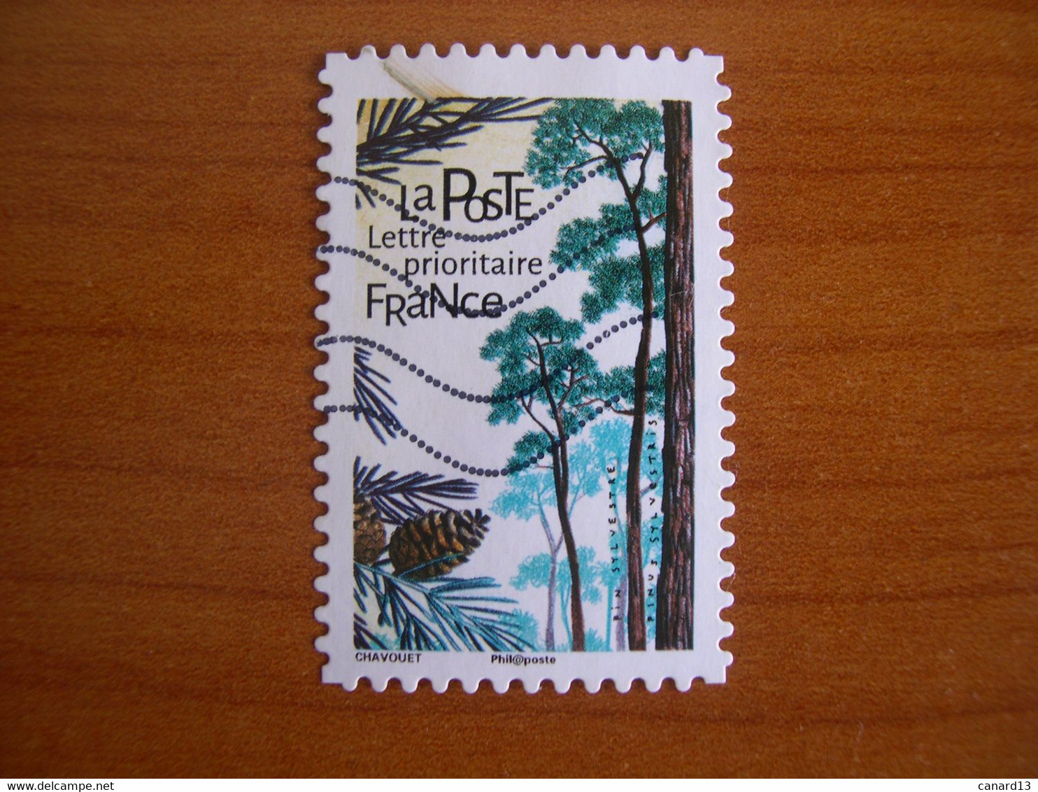 France  Obl   N° 1612 Tache Brune - Used Stamps