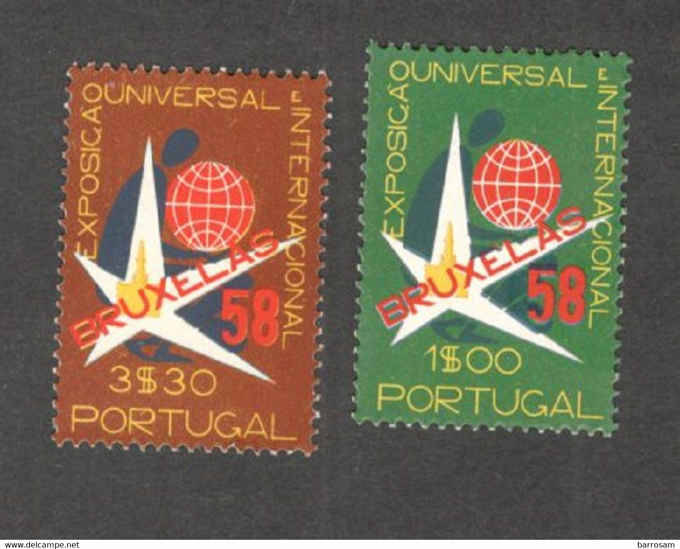 PORTUGAL    1958: Michel862-3 Mnh** - Ungebraucht