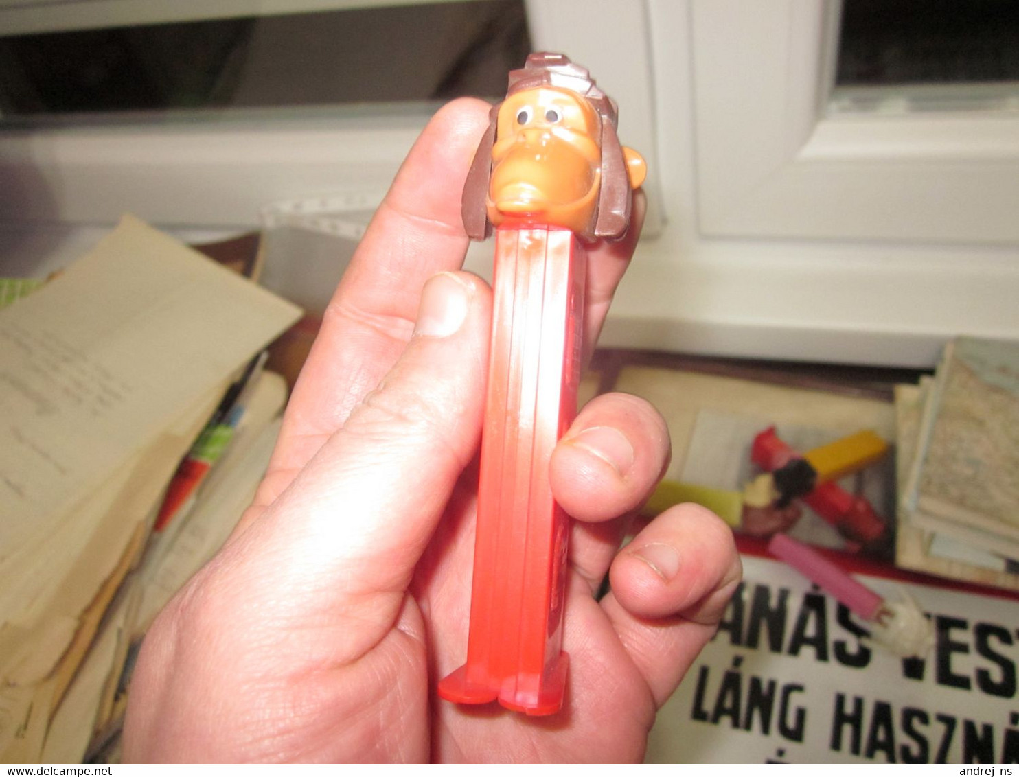 Old Pez Dispanzer King Louie Walt Disney Productions  US Patent 3 942 683 Made In Yugoslavia - Pez