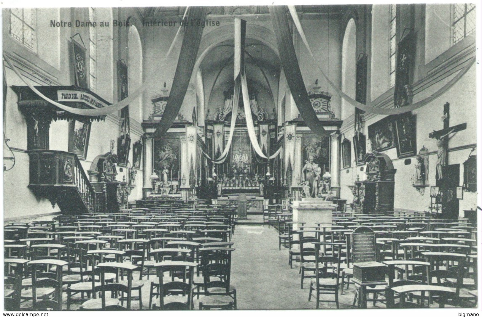 Jezus-Eik Overijse Intérieur De L'Eglise De Notre-Dame-au-Bois - Overijse