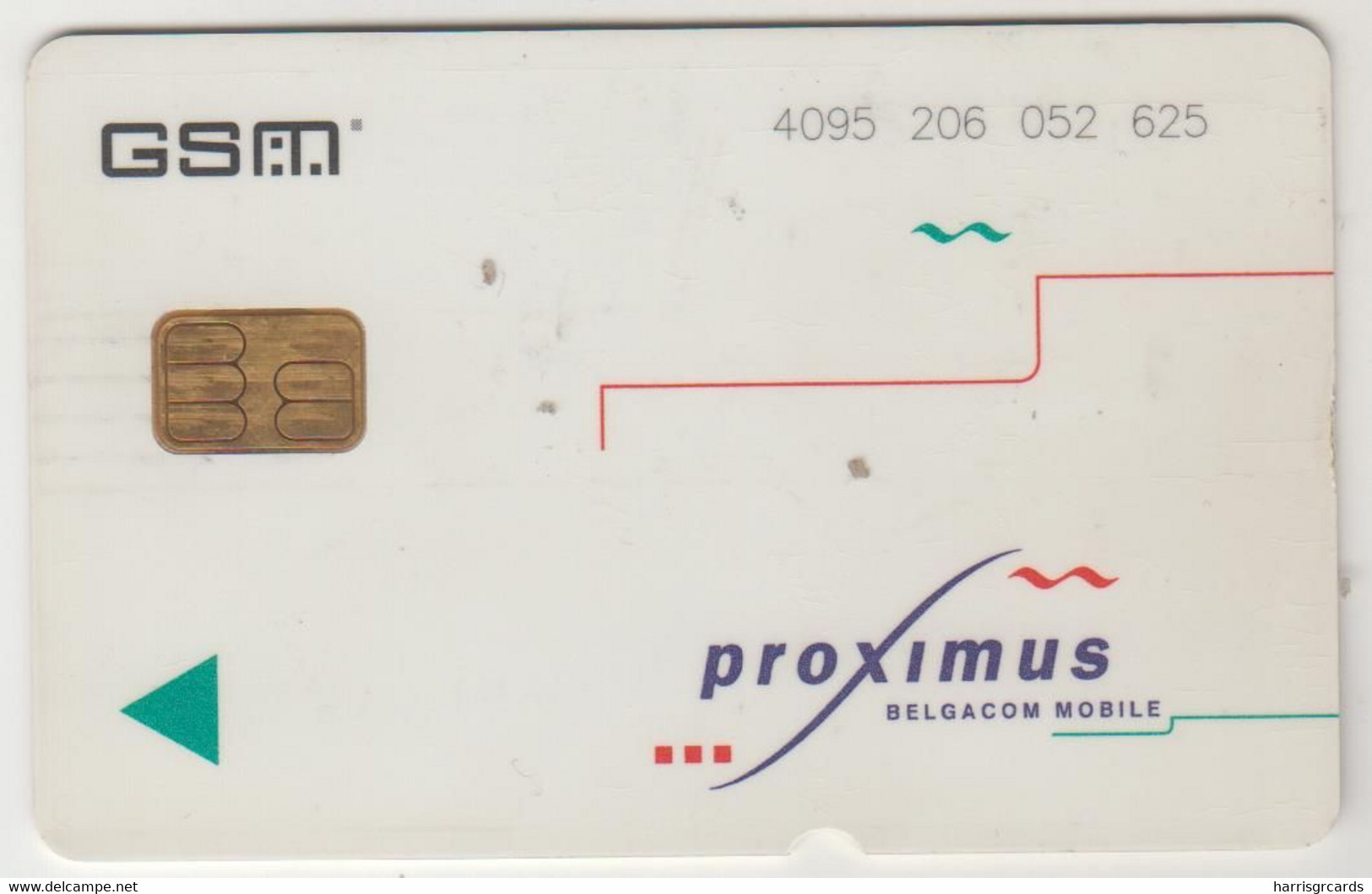 BELGIUM - Proximus Belgacom Mobile (white), GSM Card , Mint - Otros & Sin Clasificación