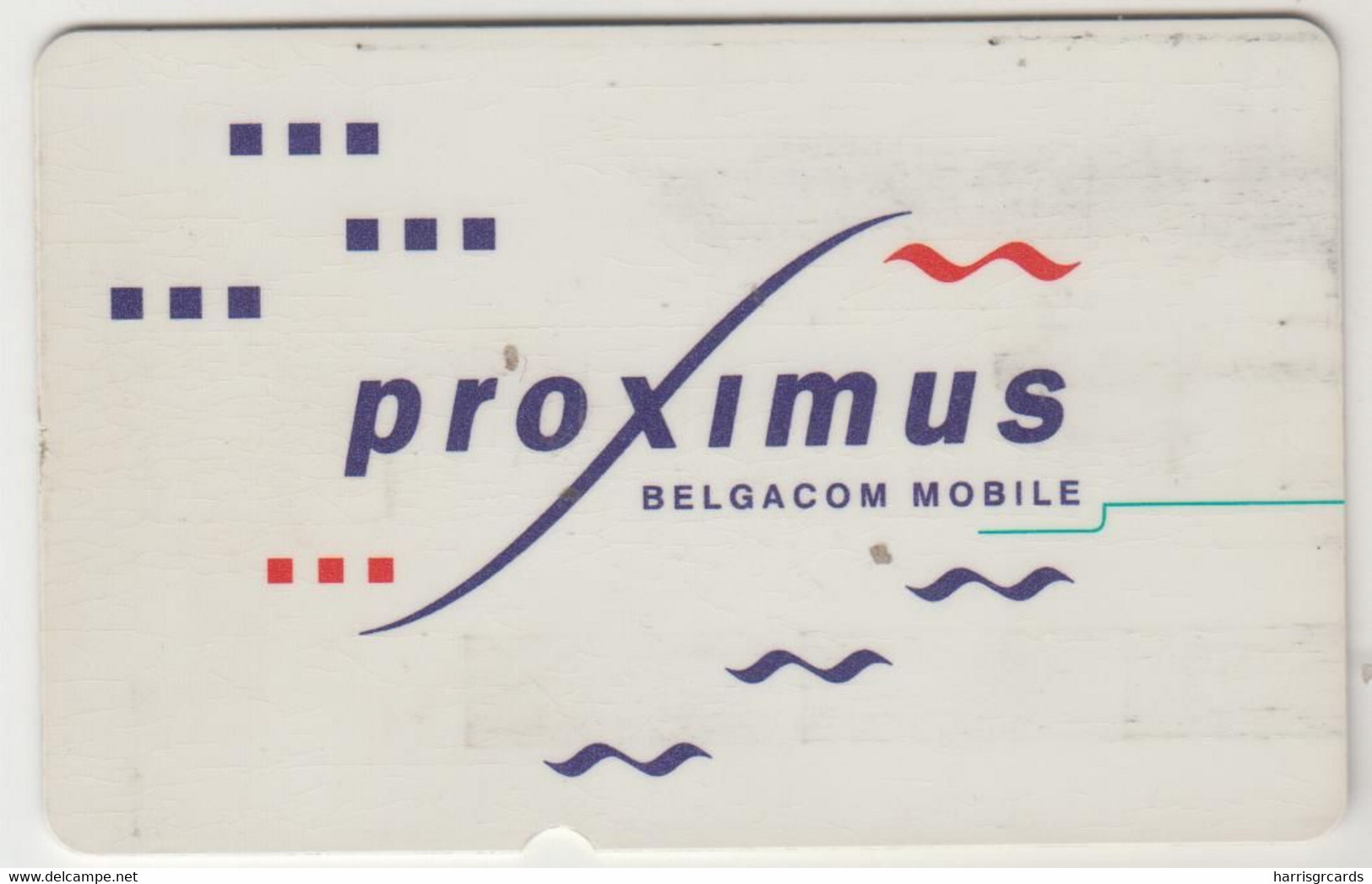 BELGIUM - Proximus Belgacom Mobile (white), GSM Card , Mint - Otros & Sin Clasificación