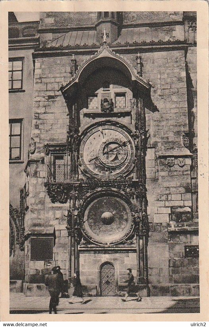 AK Praha Prag Prague - Orloj Clock Uhr  (58818) - Tschechische Republik