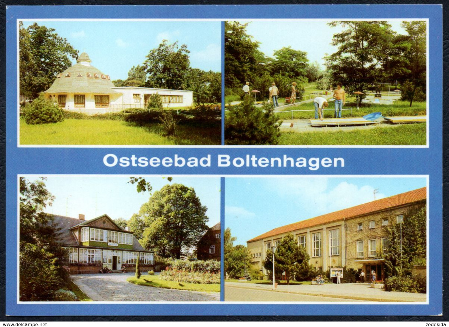 A9453 - TOP Boltenhagen HO Gaststätte Pavillon FDGB Heim Fritz Reuter - Bild Und Heimat Reichenbach - Boltenhagen