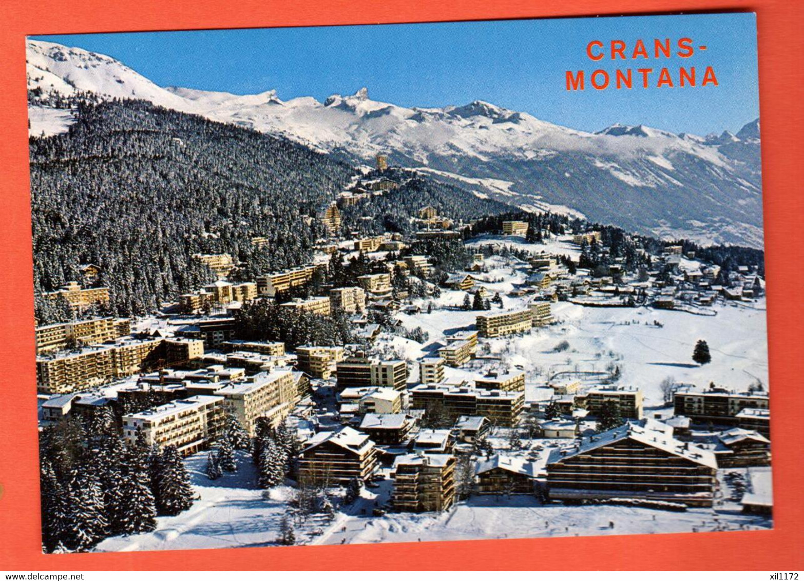 QAD-04  Crans-Montana En Hiver  DArbellay 50501 Grand Format Non Circulé - Crans-Montana