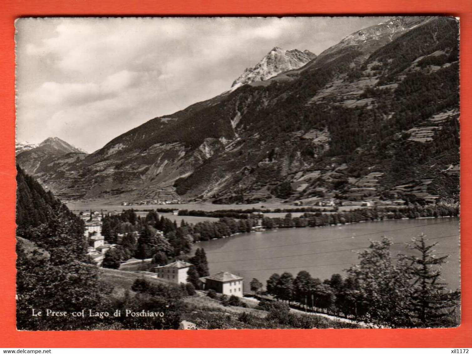 QAD-17 Le Prese Col Lago Di Poschiavo  Gelaufen 1953  Kopp 8527  Gross  Format - Poschiavo