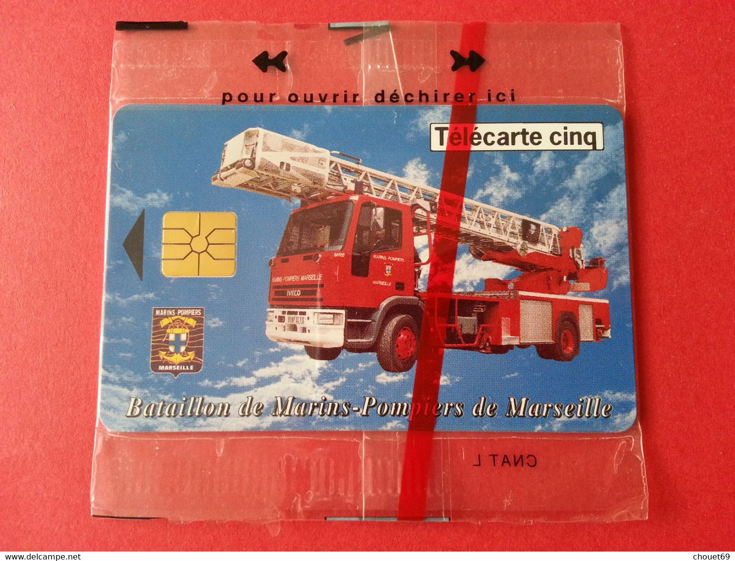 Gn299 5u Marins Pompiers Marseille 01/97 Neuve NSB Blister (BC0220 Pompier - Brandweer