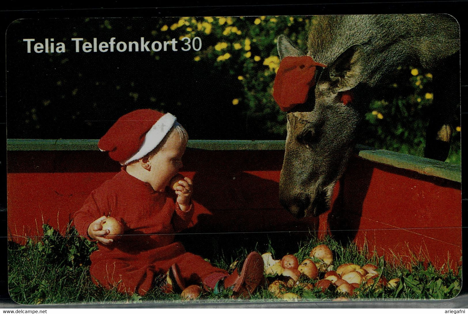 SWEDEN 1997 PHONECARD HORSES USED VF!! - Horses