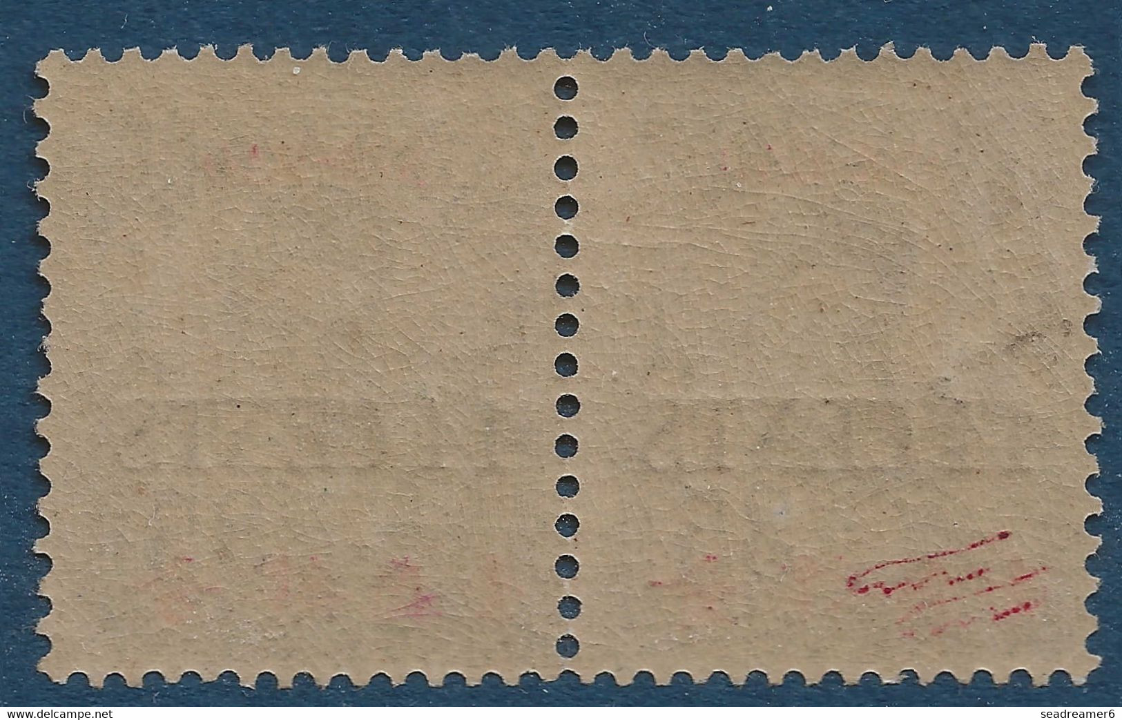 Colonies France HOI-HAO N°75aa** Variété 4 Fermé Tenant à Normal Fraicheur Postale Superbe Signé - Nuovi