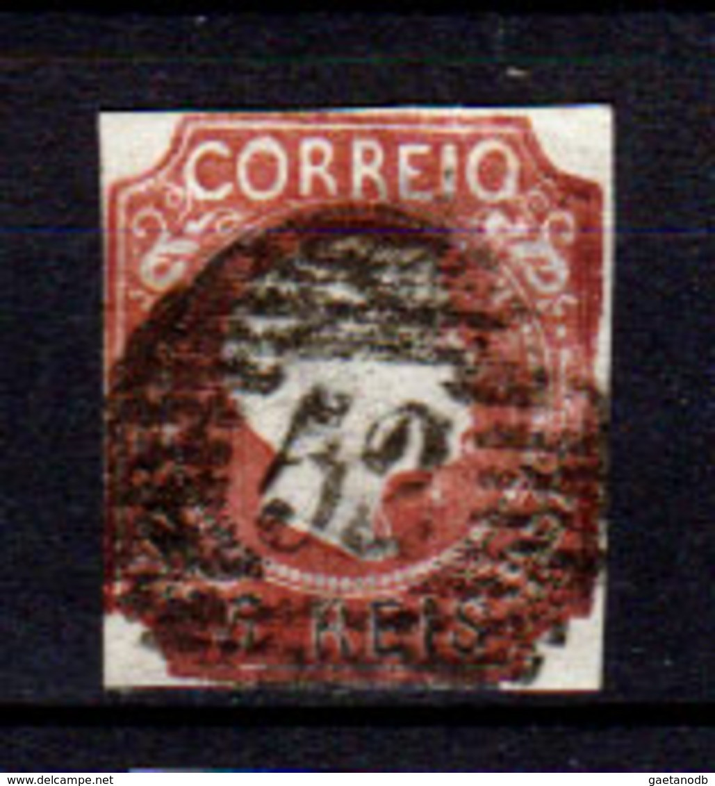 Portogallo-A-0014 - Emissione 1856 (o) Used - Senza Difetti Occulti. - Used Stamps