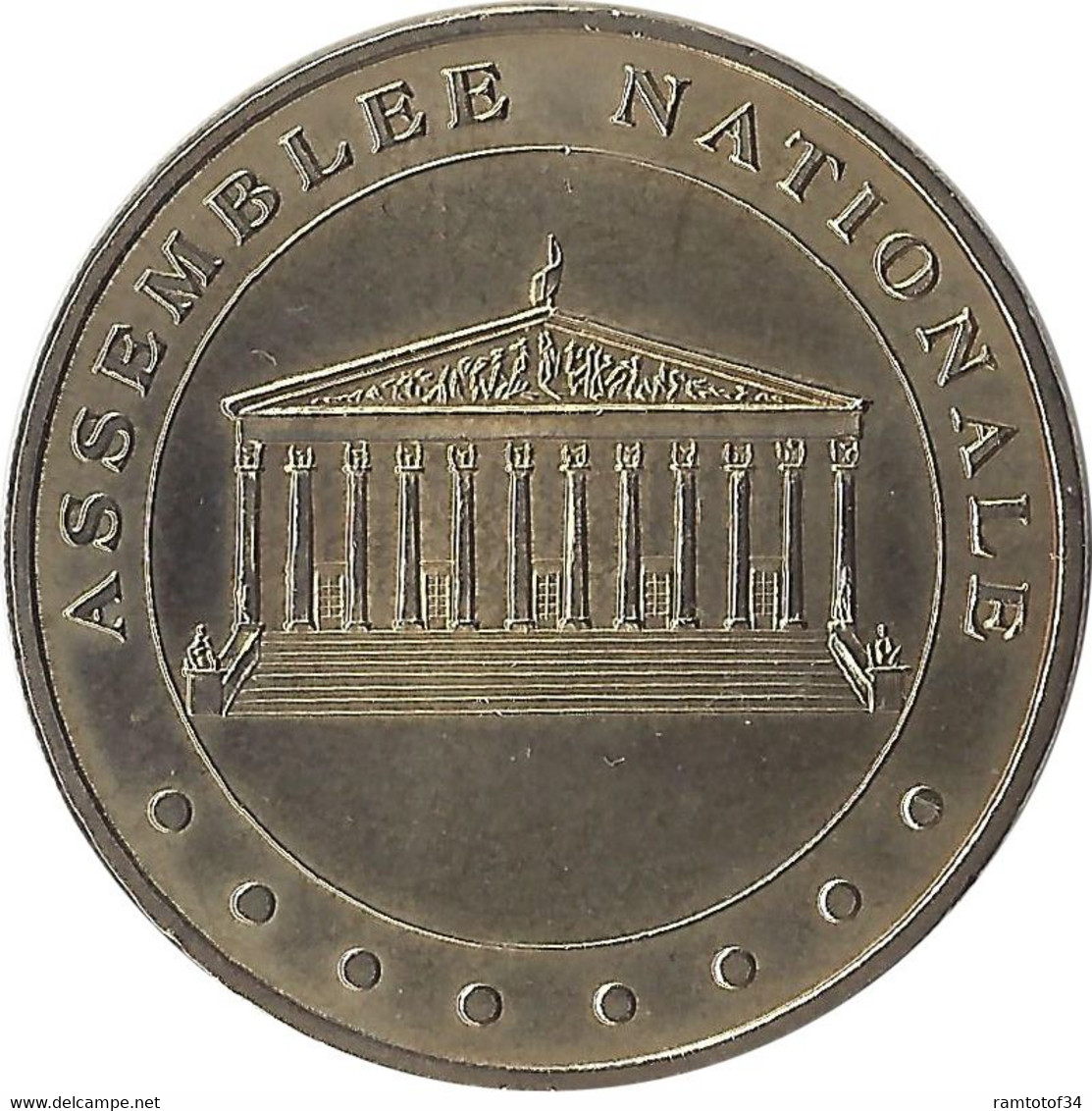 2006 MDP109 - PARIS - Assemblée Nationale / MONNAIE DE PARIS - 2006