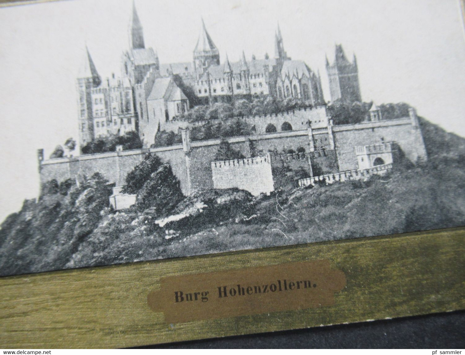 DR 1910 AK  Burg Hohenzollern Verlag U. Photogr. H. Sting Tübingen - Hechingen