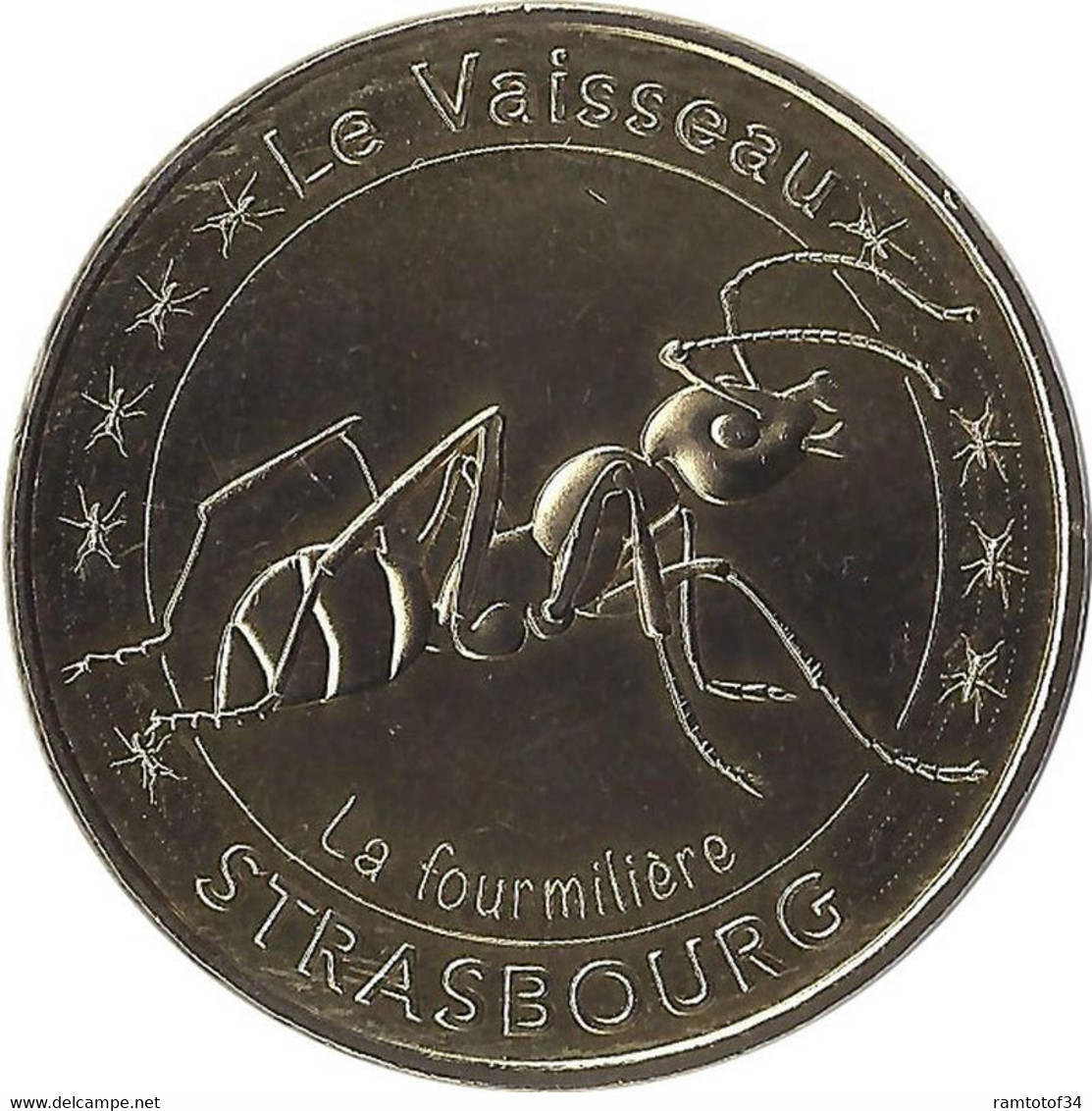 2016 MDP122 - STRASBOURG - Le Vaisseau 7 (La Fourmilière) / MONNAIE DE PARIS - 2016