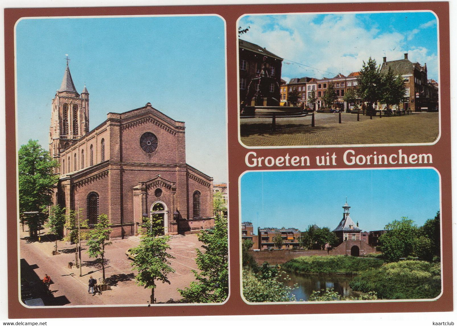 Groeten Uit Gorinchem - (Zuid-Holland / Nederland) - GOM 2 - O.a Kerk - Gorinchem
