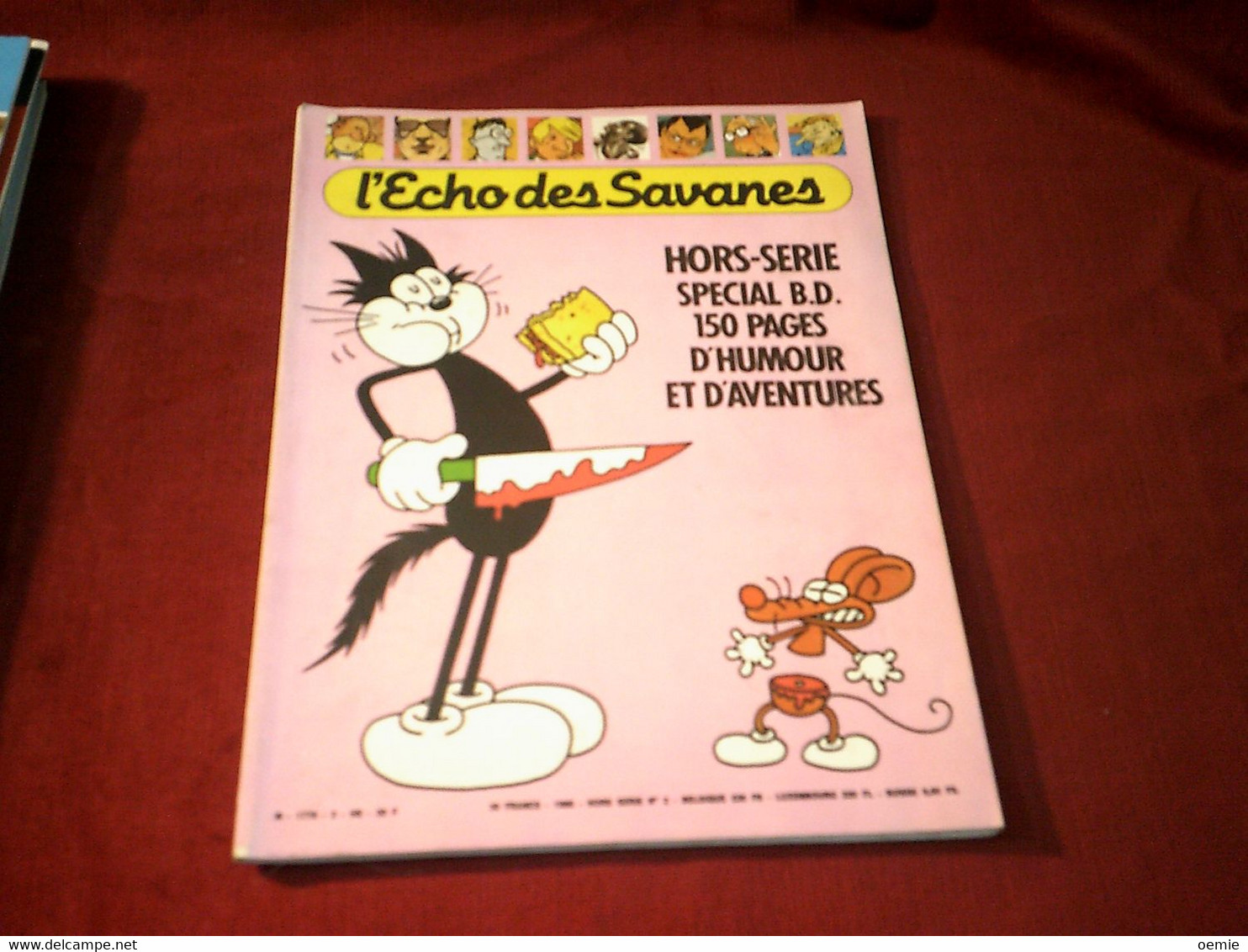 L'ECHO DES SAVANES  N° 2 HORS SERIE  1986    SPECIAL BD 150 PAGES D'HUMOUR ET D'AVENTURES - L'Echo Des Savanes