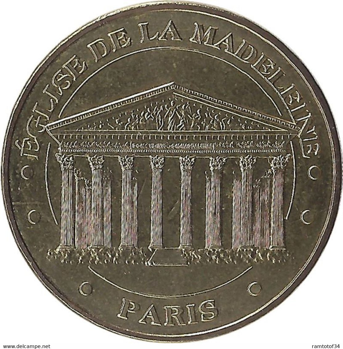 2015 MDP133 - PARIS - Eglise De La Madeleine 2 (Façade Nord) / MONNAIE DE PARIS - 2015