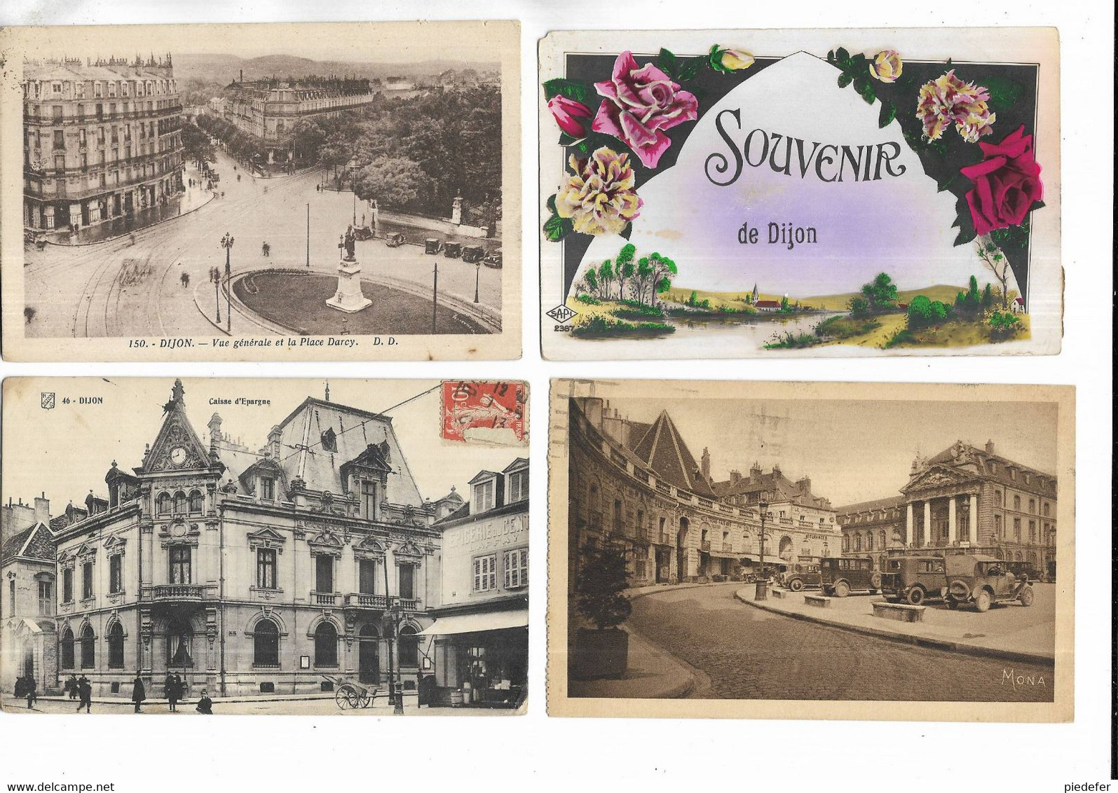 21 - Lot De 20 Cartes Postales De DIJON ( Côte-d'Or ) - Voir Les Scans Et Liste Ci-dessous - Dijon