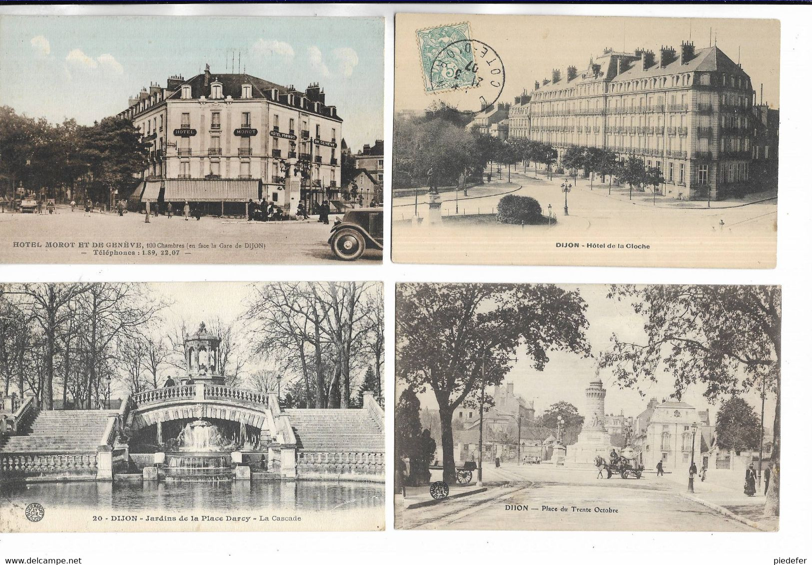 21 - Lot De 20 Cartes Postales De DIJON ( Côte-d'Or ) - Voir Les Scans Et Liste Ci-dessous - Dijon