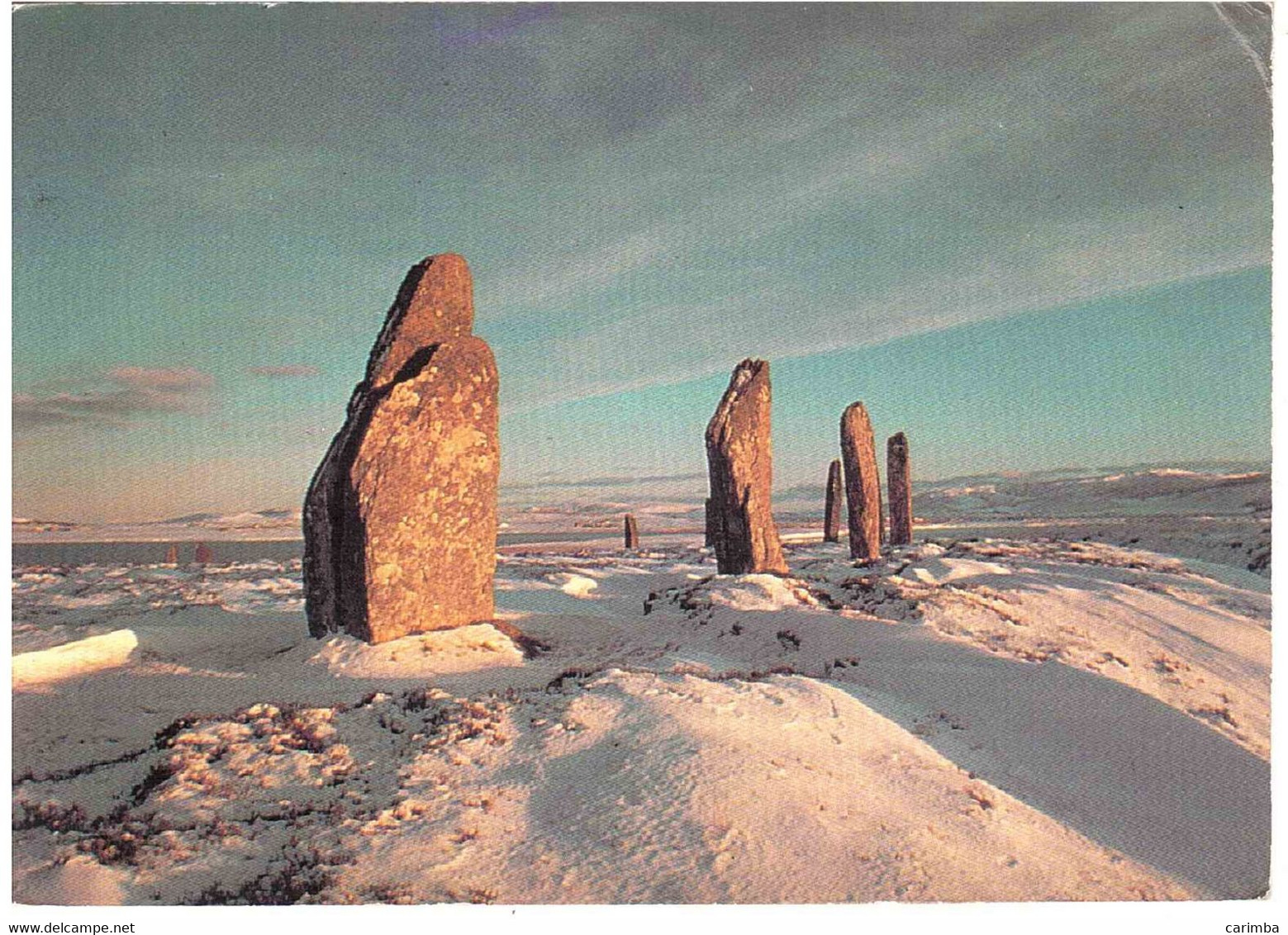 1983 20 1/2p CARTOLINA RING OF BRODGAR STENNESS ORKNEY - Orkney