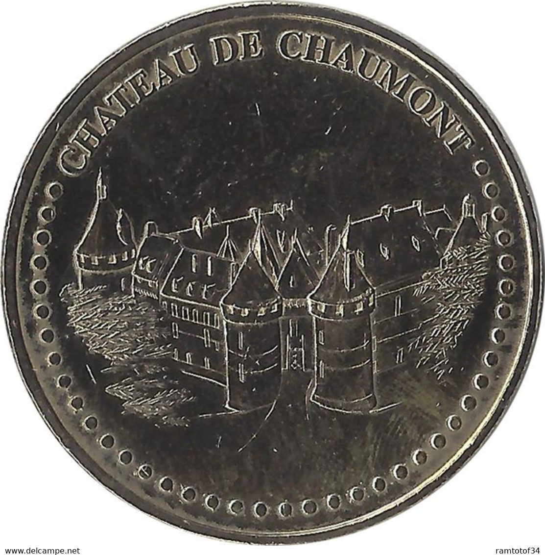 2020 MDP135 - CHAUMONT-SUR-LOIRE - Château De Chaumont 2 (face Simple) / MONNAIE DE PARIS - 2020