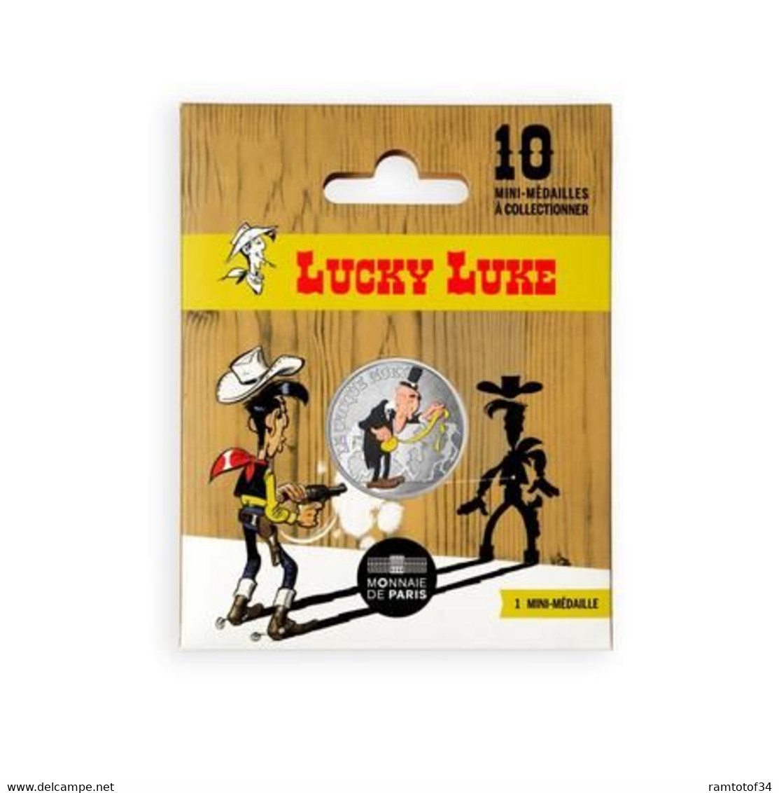 2021 MDP136 - PARIS - Hôtel De La Monnaie 73 - Lucky Luke (Croque Mort) / MONNAIE DE PARIS - 2016